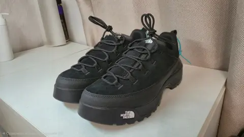 Кроссовки The North Face Glenclyffe, чёрные, новые, брал на Poizon