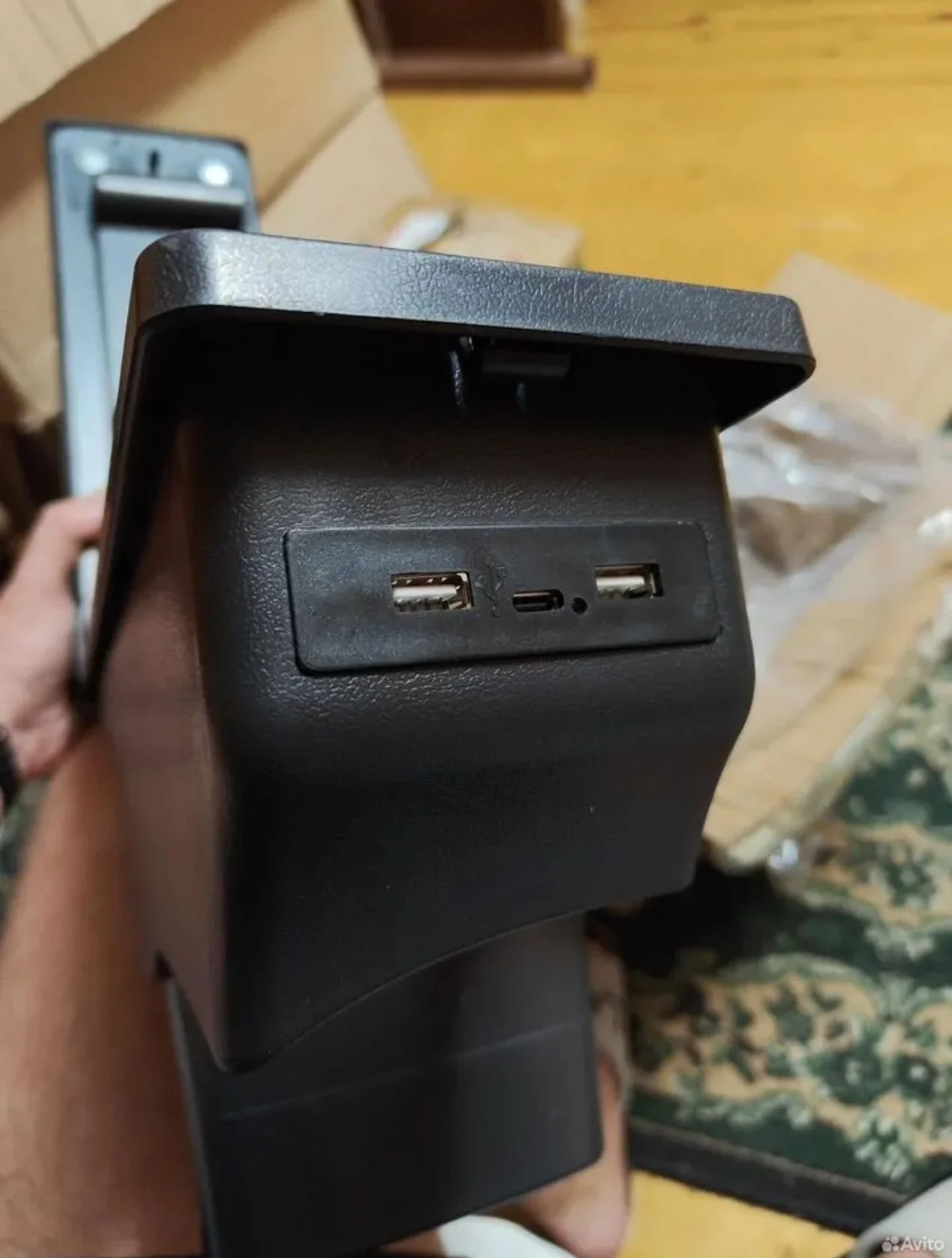 Подлокотник автомобильный с USB - миниатюра 4