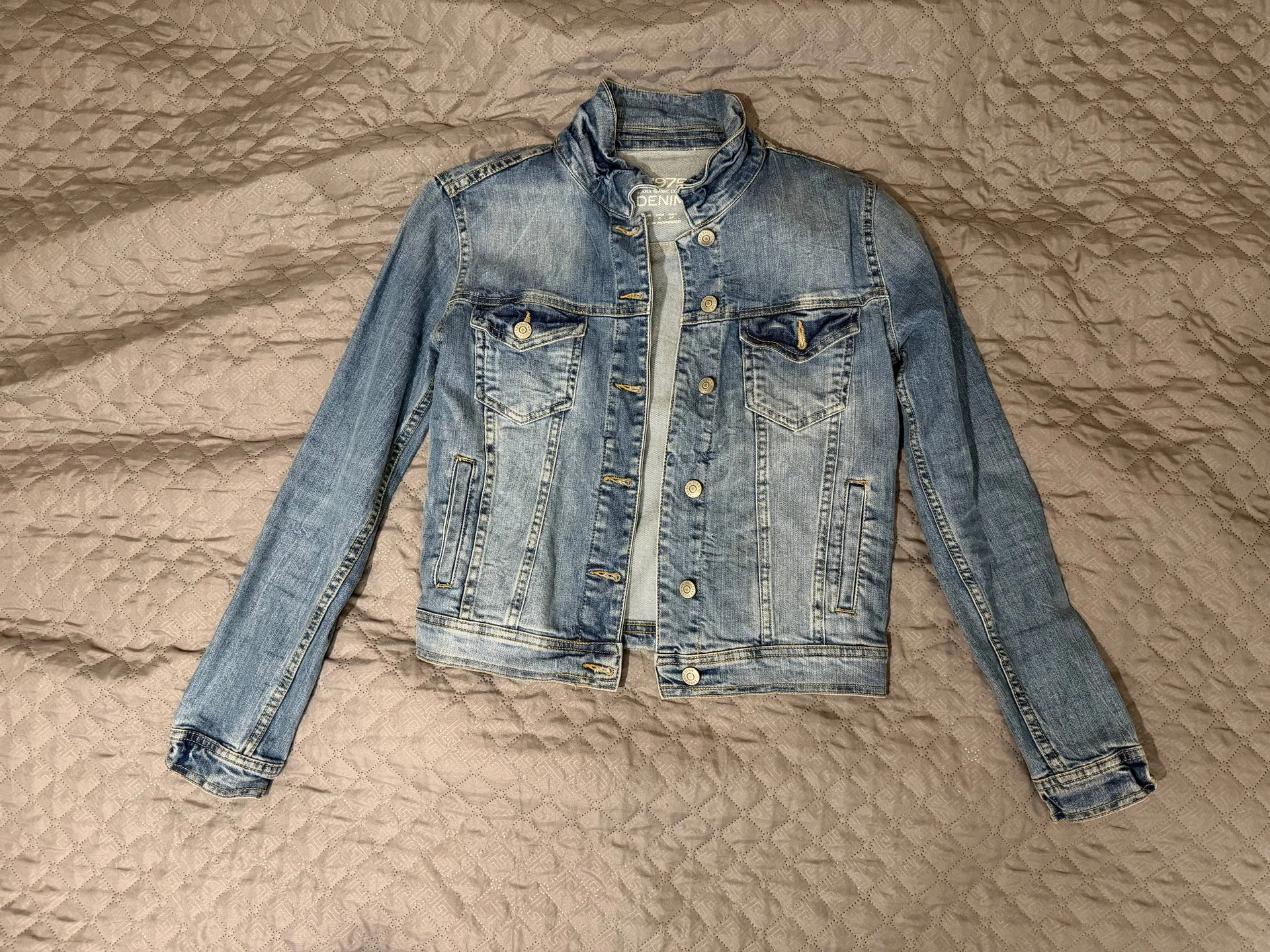 Джинсовка zara - миниатюра 4