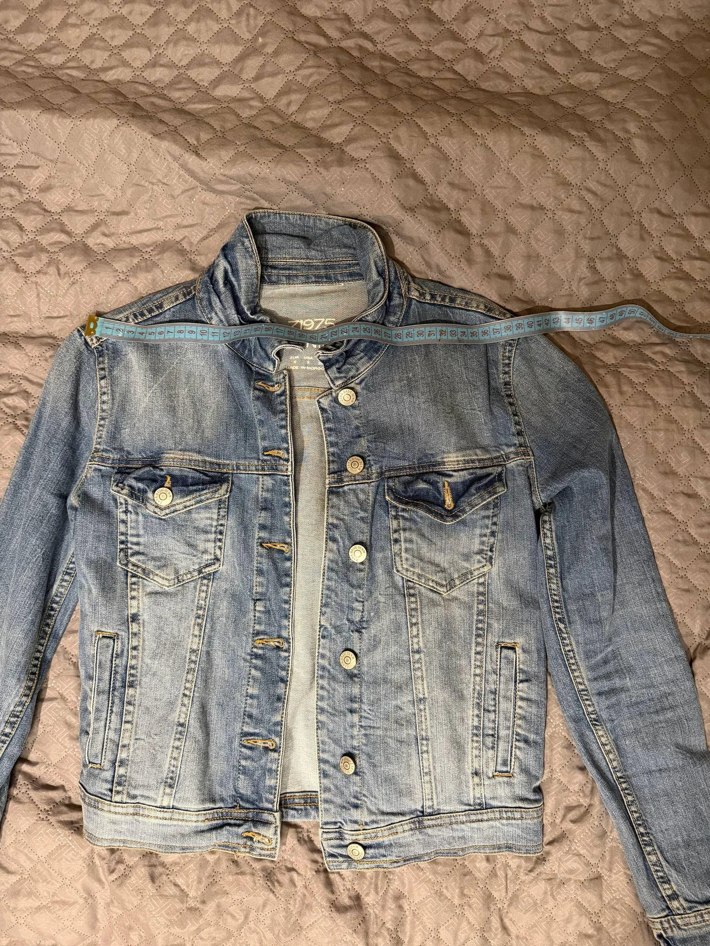 Джинсовка zara - миниатюра 8