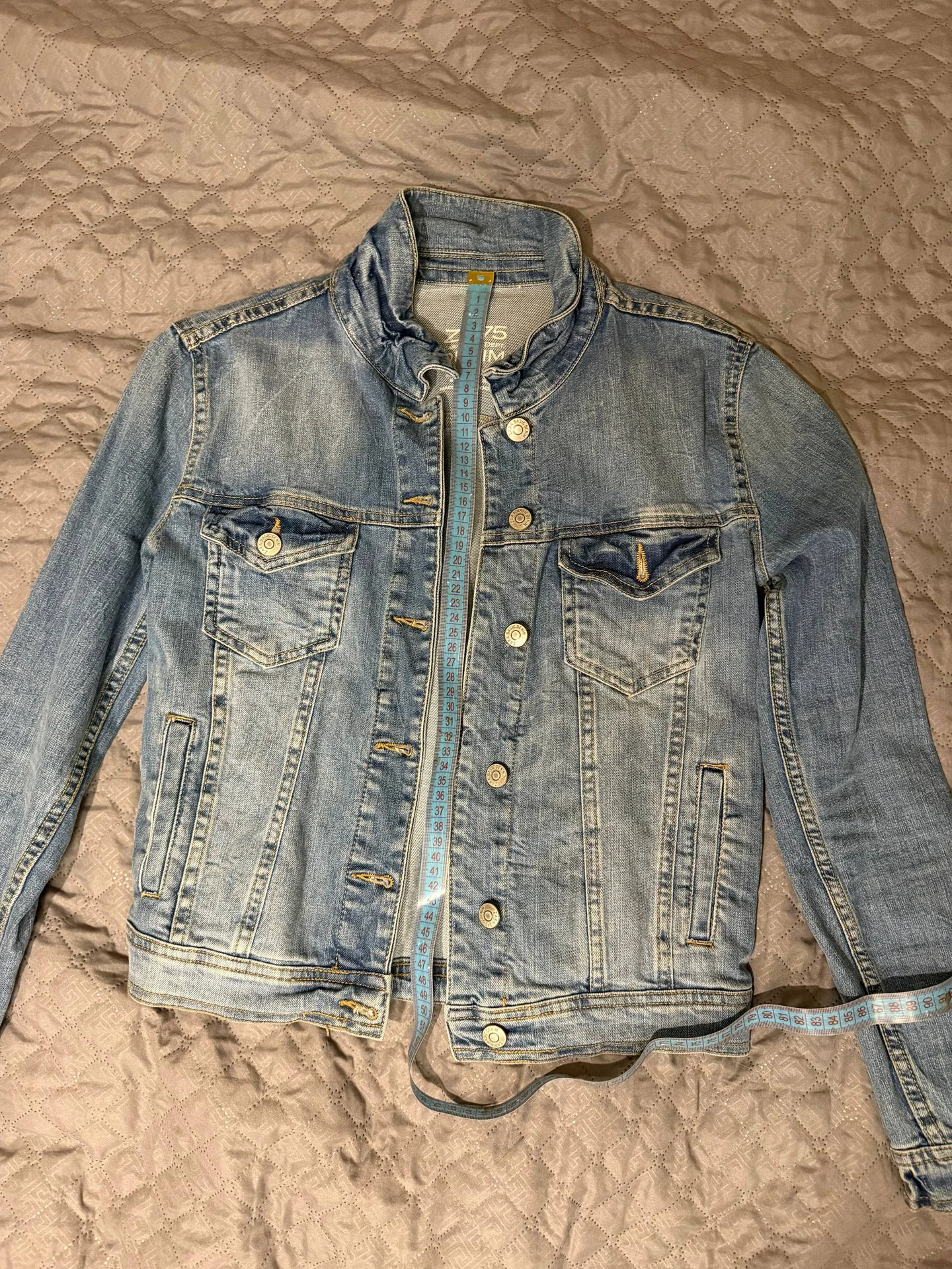 Джинсовка zara - миниатюра 9