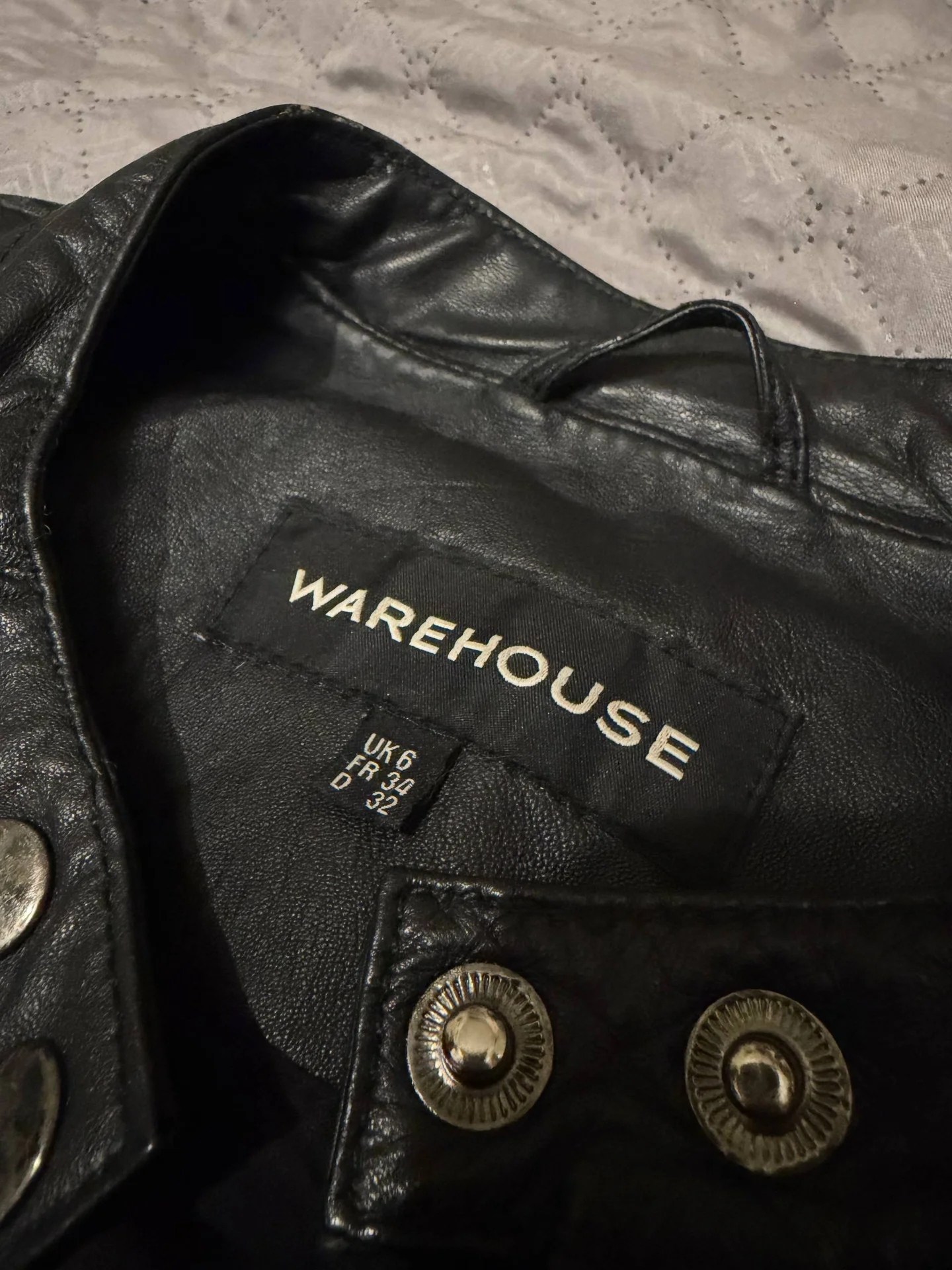Кожаная куртка Warehouse - миниатюра 2