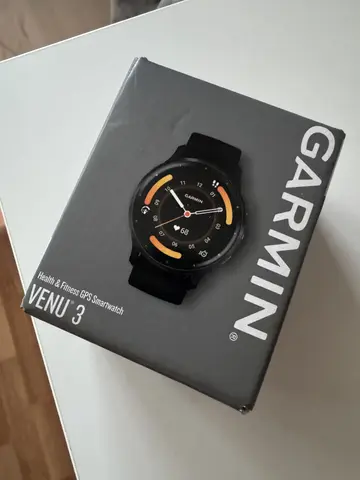 Умные часы Garmin Venu 3, AMOLED, Black (010-02784