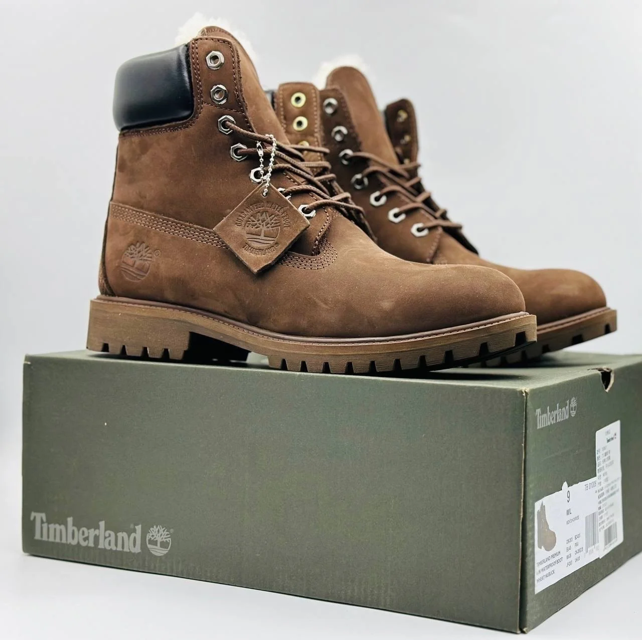 Мужские утепленные ботинки Timberland 41-46 - миниатюра 2