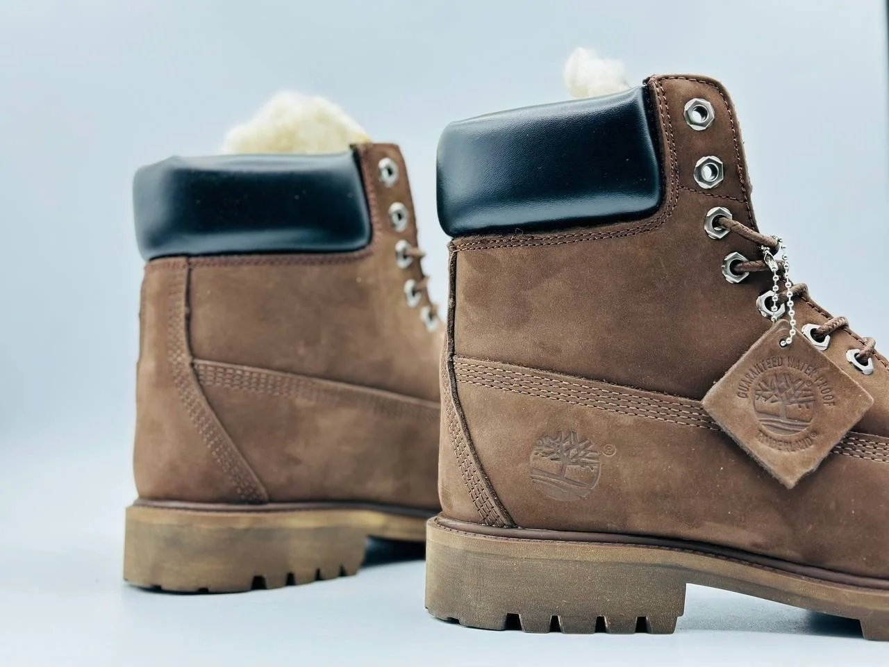 Мужские утепленные ботинки Timberland 41-46 - миниатюра 3