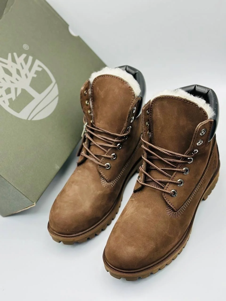 Мужские утепленные ботинки Timberland 41-46 - миниатюра 6