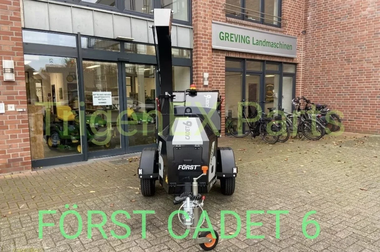 FÖRST CADET 6 (2025 г.) — дробилка древесины - миниатюра 3