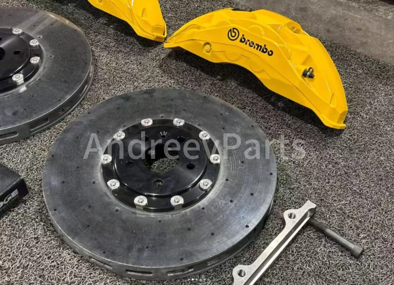 Карбон-керамические тормоза BREMBO на Land Rover Defender 5.0 - миниатюра 2