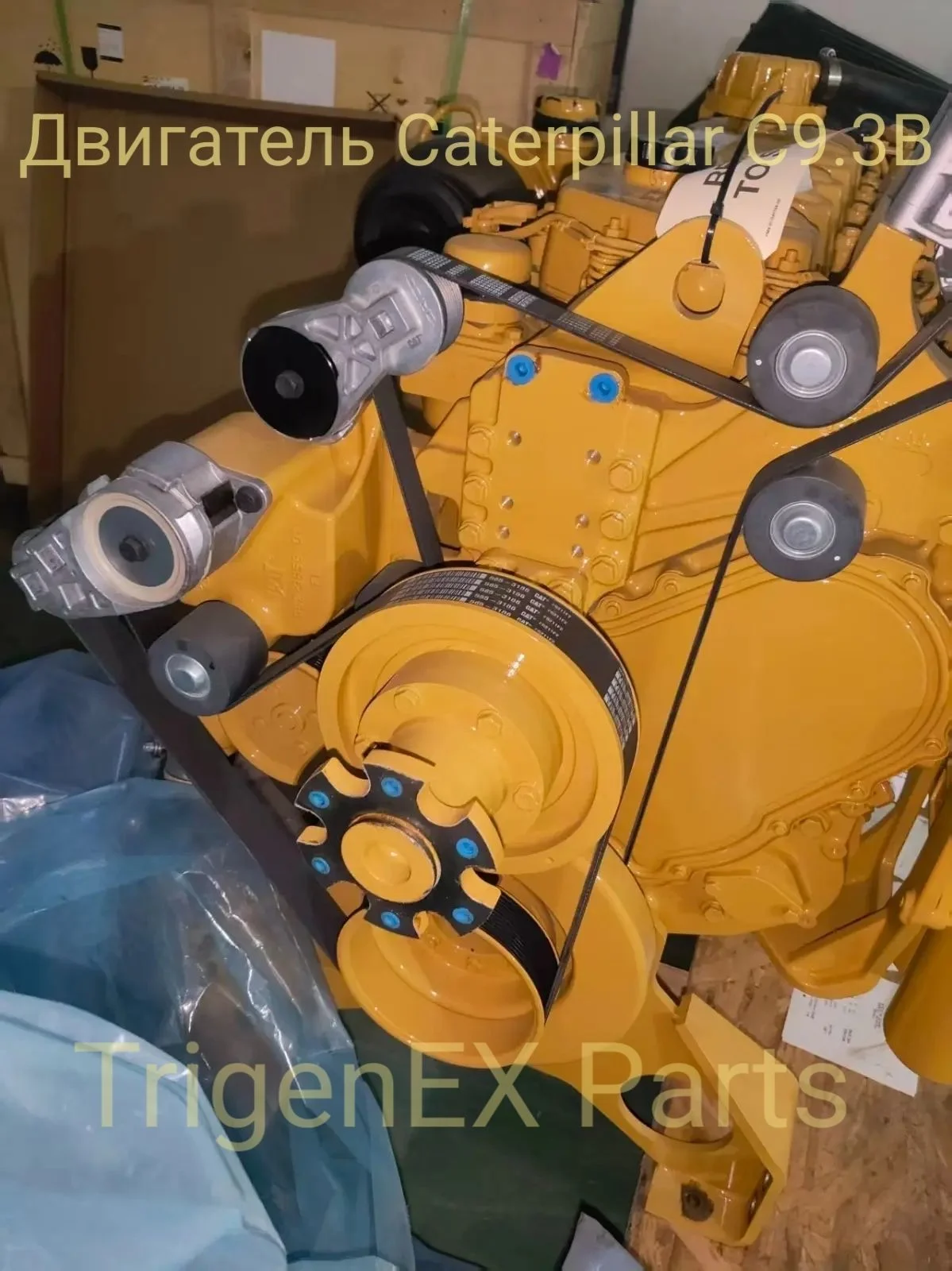Двигатель Caterpillar C9.3B (полный обвес, гаранти - миниатюра 2