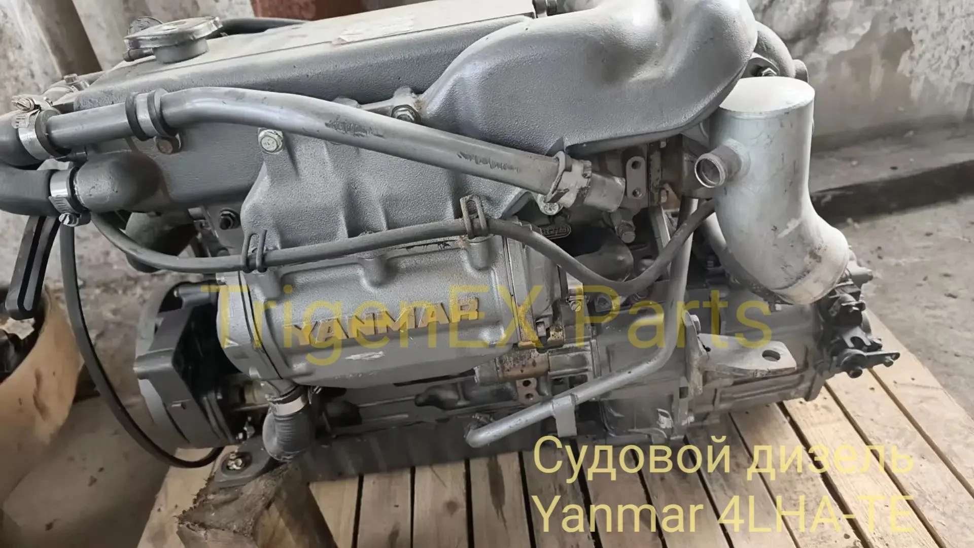 Судовой дизель Yanmar 4LHA-TE После капремонта. - миниатюра 2