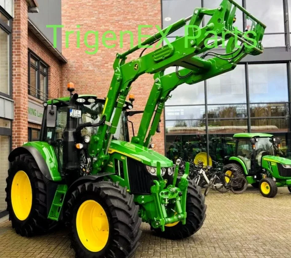 John Deere 6M125 + фронтальный погрузчик John Deere 623R - миниатюра 8