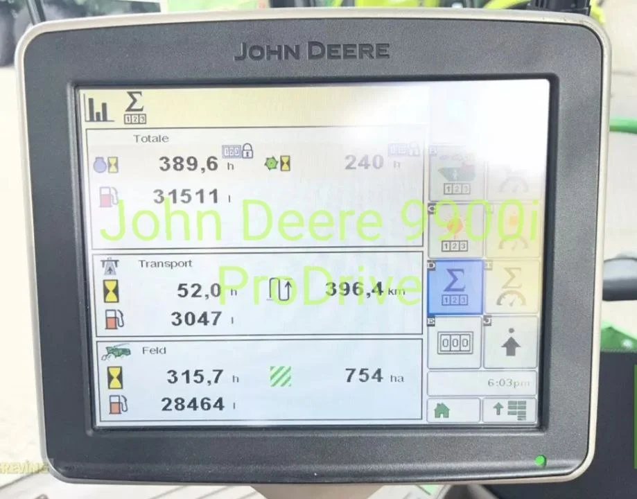 Кормоуборочного комбайна John Deere 9900i ProDrive 40 км.ч (2025) - миниатюра 6