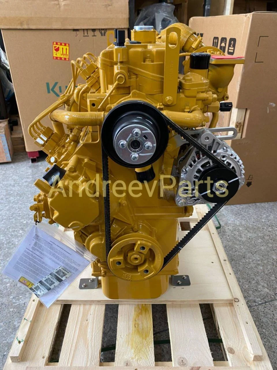 Продается новый дизельный двигатель Caterpillar C2.2 с установкой и гарантией. - миниатюра 3