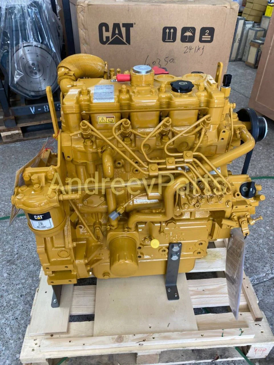 Продается новый дизельный двигатель Caterpillar C2.2 с установкой и гарантией. - миниатюра 6