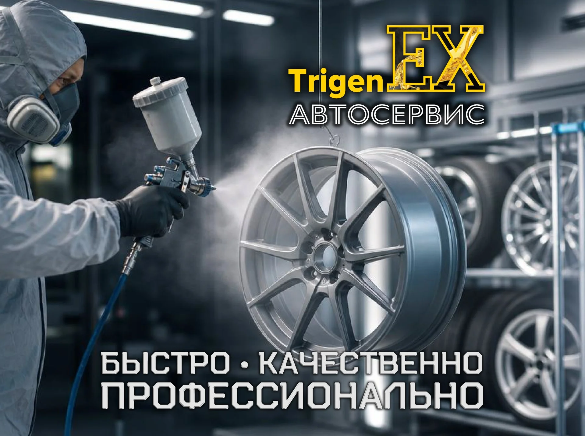 Идеальная покраска и кузовной ремонт в «TrigenEX Сервис»! - изображение 1
