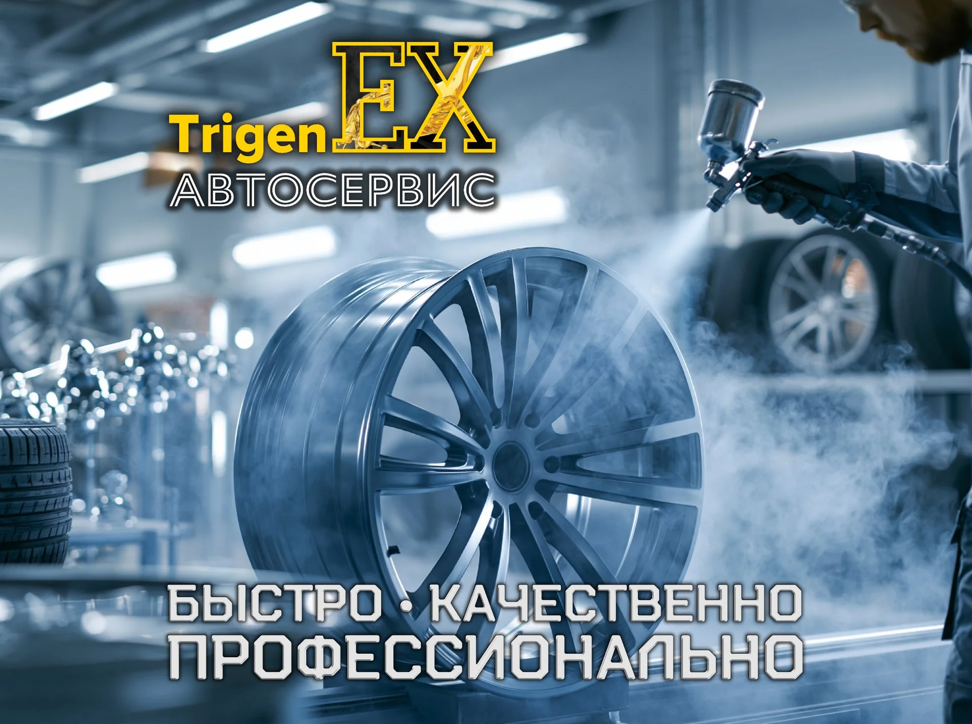 Идеальная покраска и кузовной ремонт в «TrigenEX Сервис»! - миниатюра 2