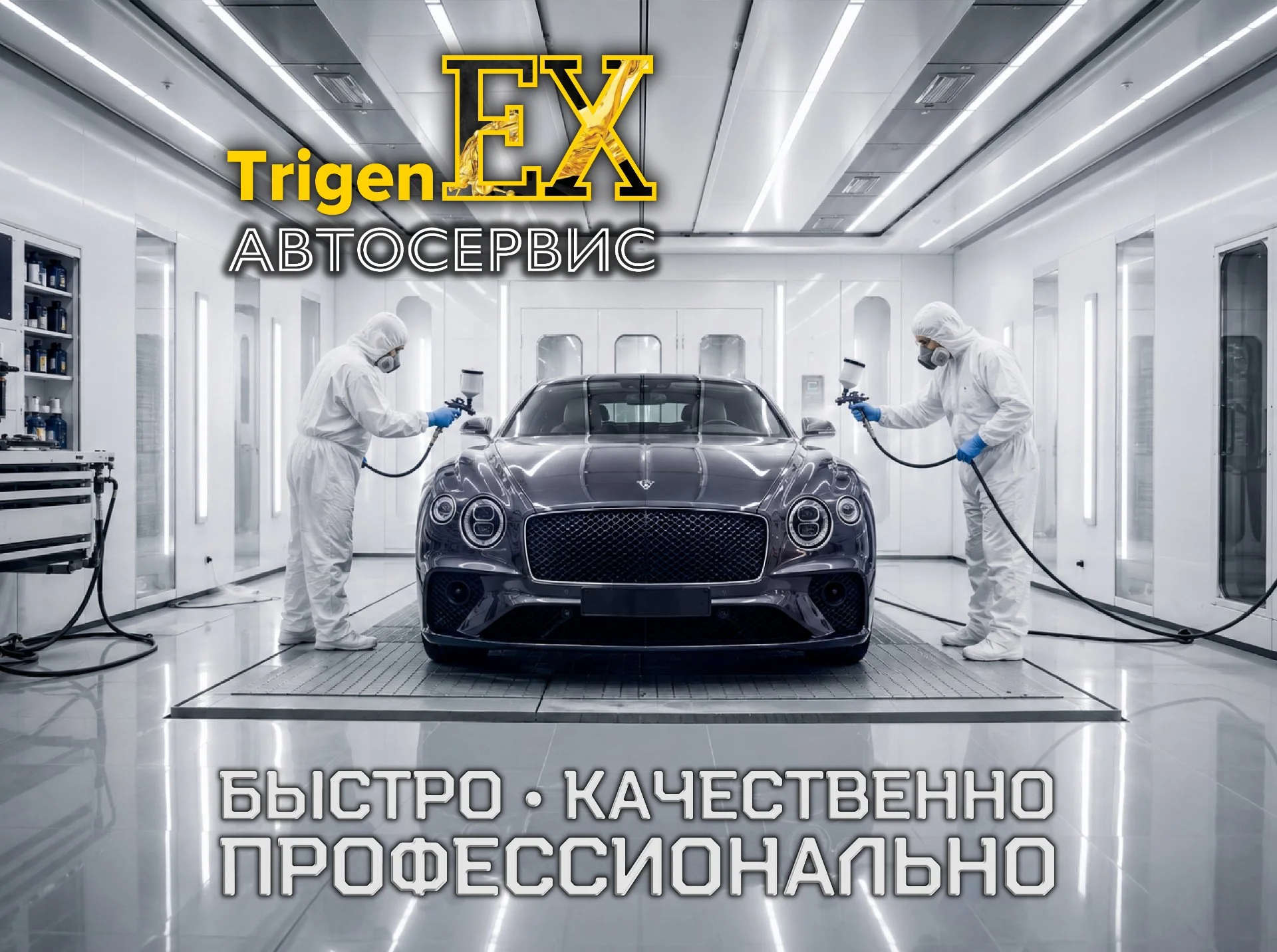 Идеальная покраска и кузовной ремонт в «TrigenEX Сервис»! - миниатюра 3