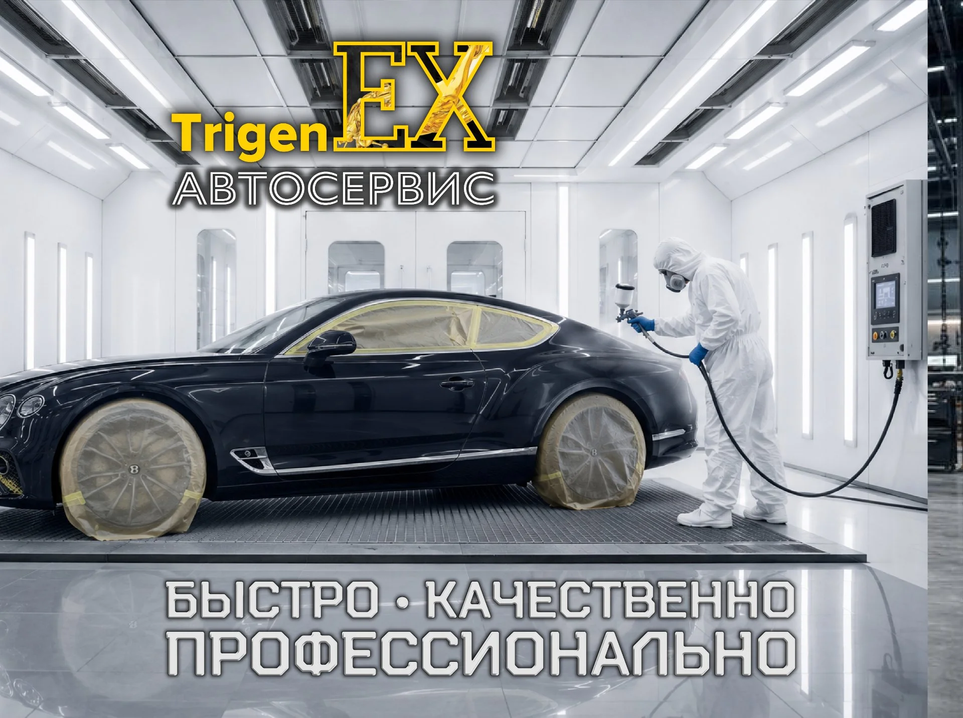 Идеальная покраска и кузовной ремонт в «TrigenEX Сервис»! - миниатюра 5