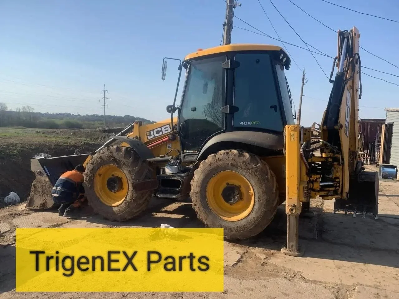 Экскаватор-погрузчик JCB 4CX Super ECO, 2020 г. — отличное состояние. - миниатюра 2
