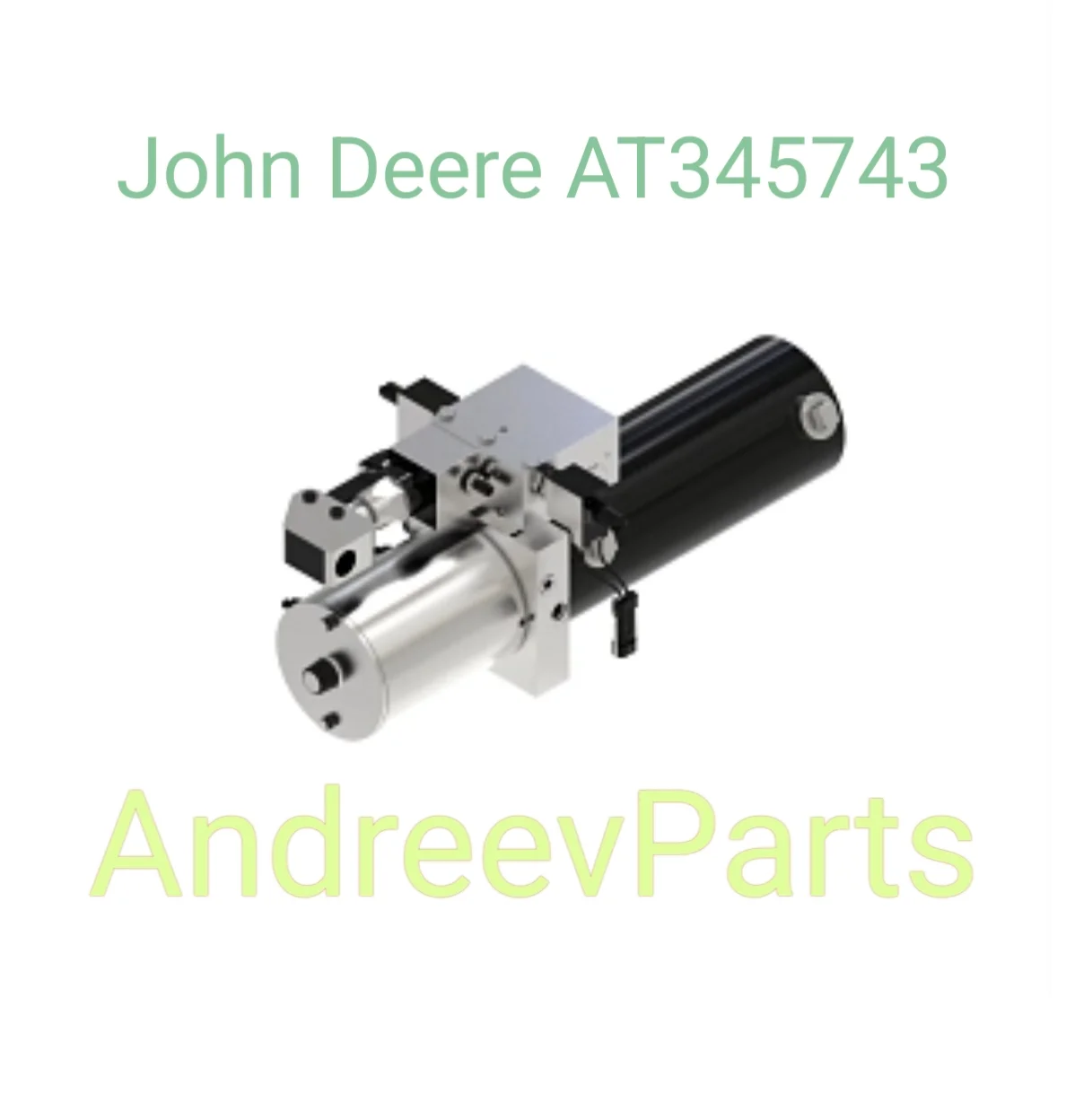 Оригинальный насос John Deere (артикул AT345743) - миниатюра 3