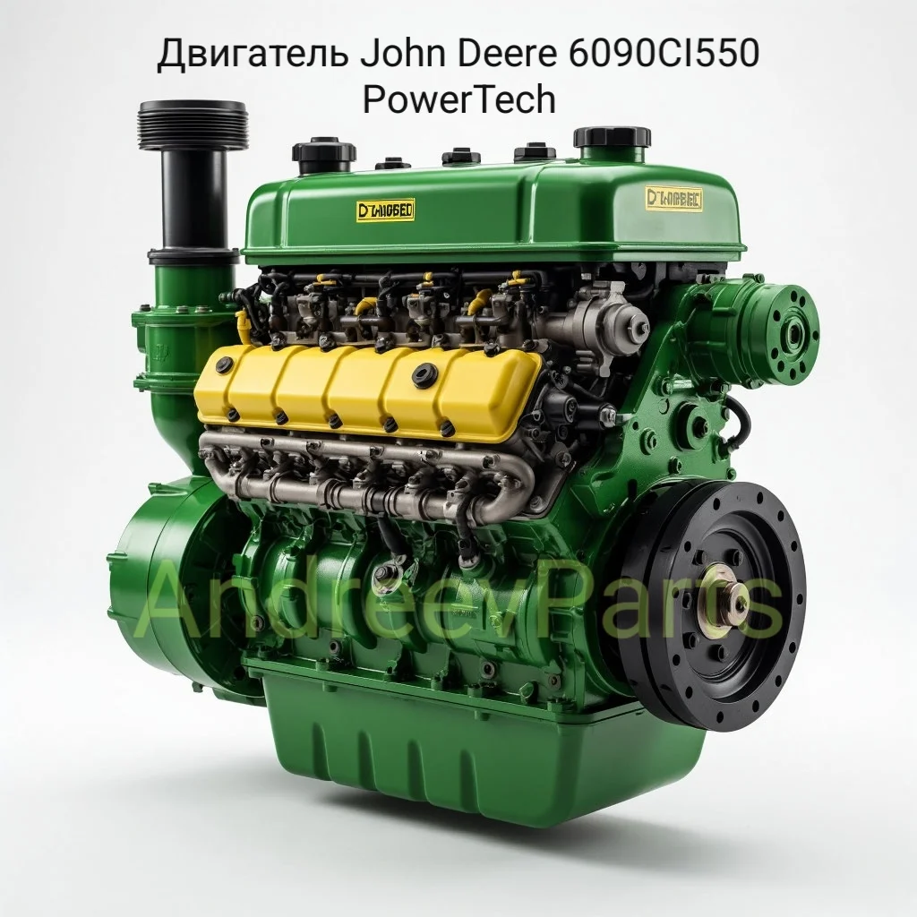 Продам дизельный двигатель John Deere J6068 (6.8L) - миниатюра 2