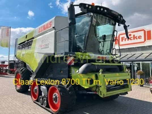 CLAAS LEXION 8700 TT + Vario 1230 / TERRA TRAC / CEMOS / Топ-состояние - изображение 1