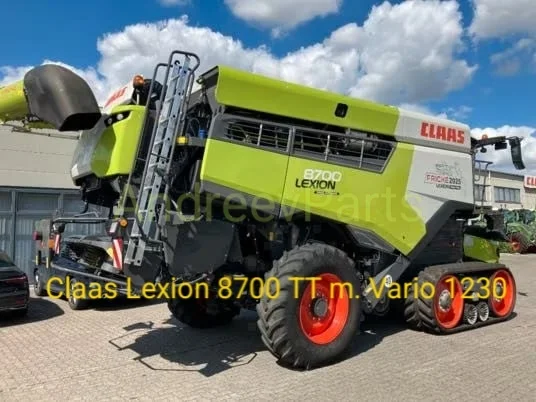 CLAAS LEXION 8700 TT + Vario 1230 / TERRA TRAC / CEMOS / Топ-состояние - миниатюра 2