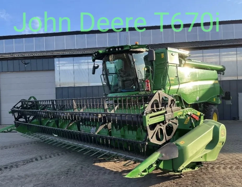 John Deere T670i, 2022 / 2023 г.в., гусеничный, 7.60 м, 515/243 м/ч - изображение 1