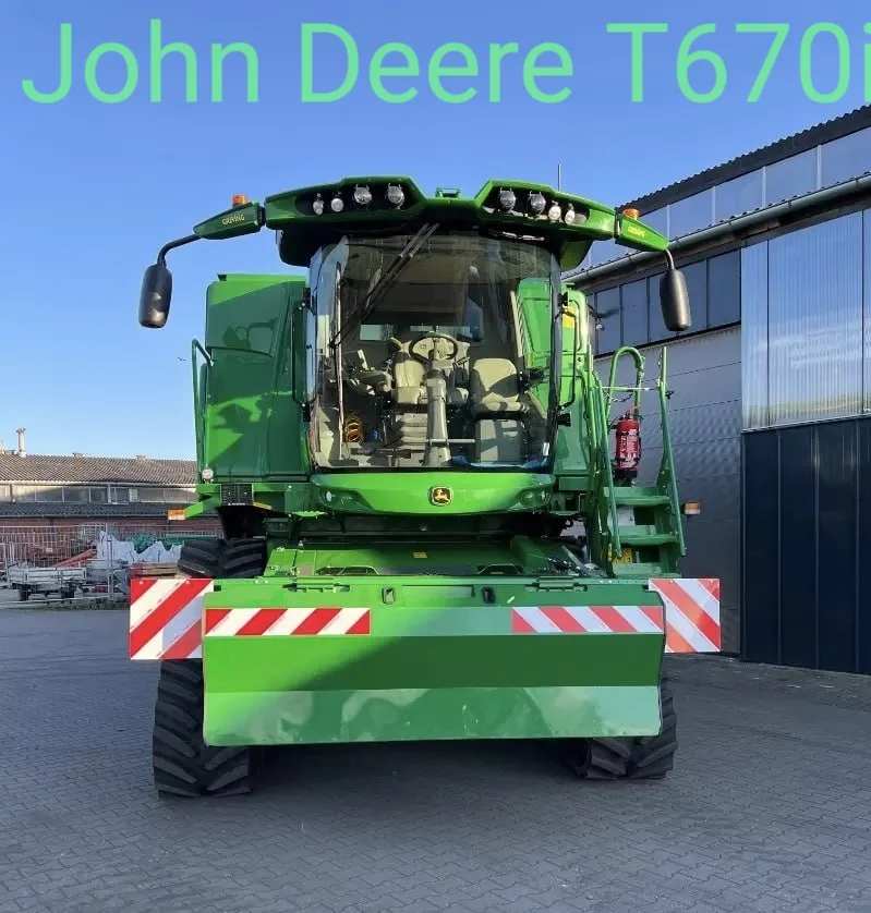 John Deere T670i, 2022 / 2023 г.в., гусеничный, 7.60 м, 515/243 м/ч - миниатюра 2