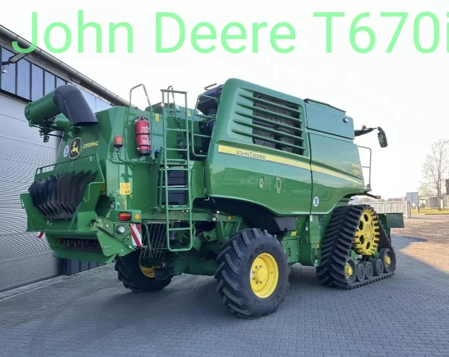 John Deere T670i, 2022 / 2023 г.в., гусеничный, 7.60 м, 515/243 м/ч - миниатюра 4
