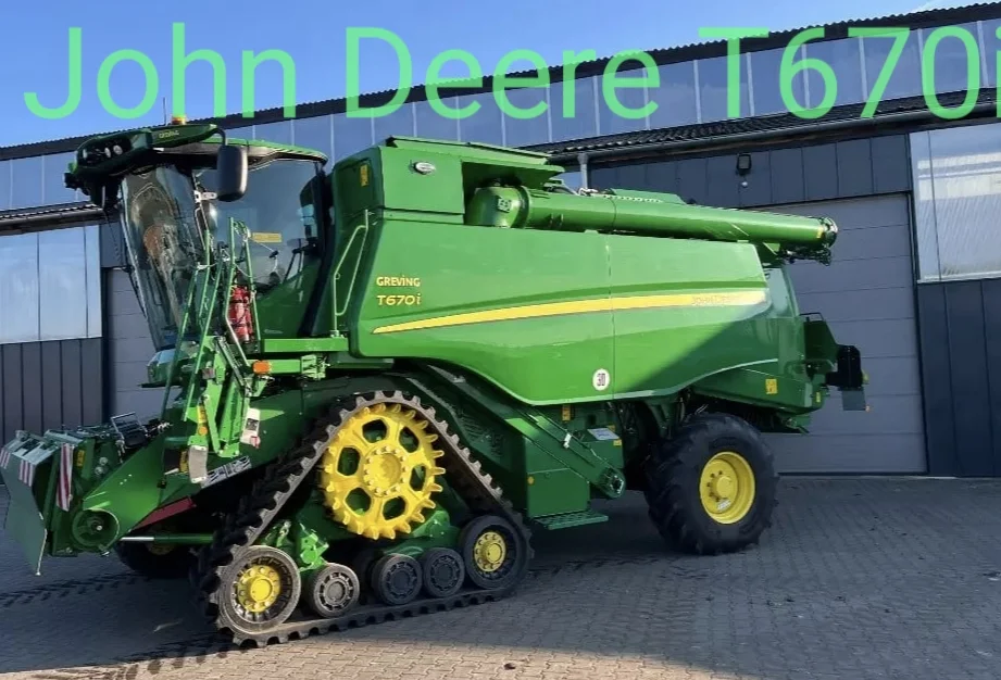 John Deere T670i, 2022 / 2023 г.в., гусеничный, 7.60 м, 515/243 м/ч - миниатюра 6