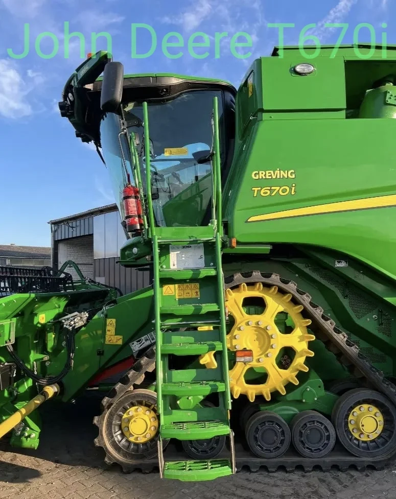 John Deere T670i, 2022 / 2023 г.в., гусеничный, 7.60 м, 515/243 м/ч - миниатюра 7