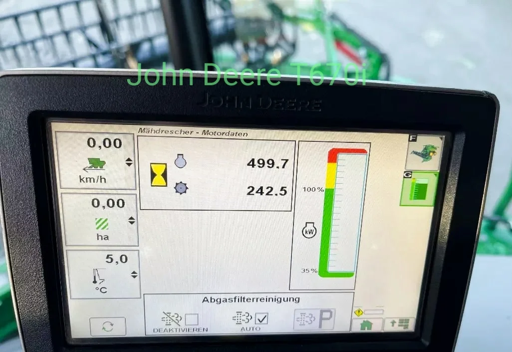 John Deere T670i, 2022 / 2023 г.в., гусеничный, 7.60 м, 515/243 м/ч - миниатюра 13