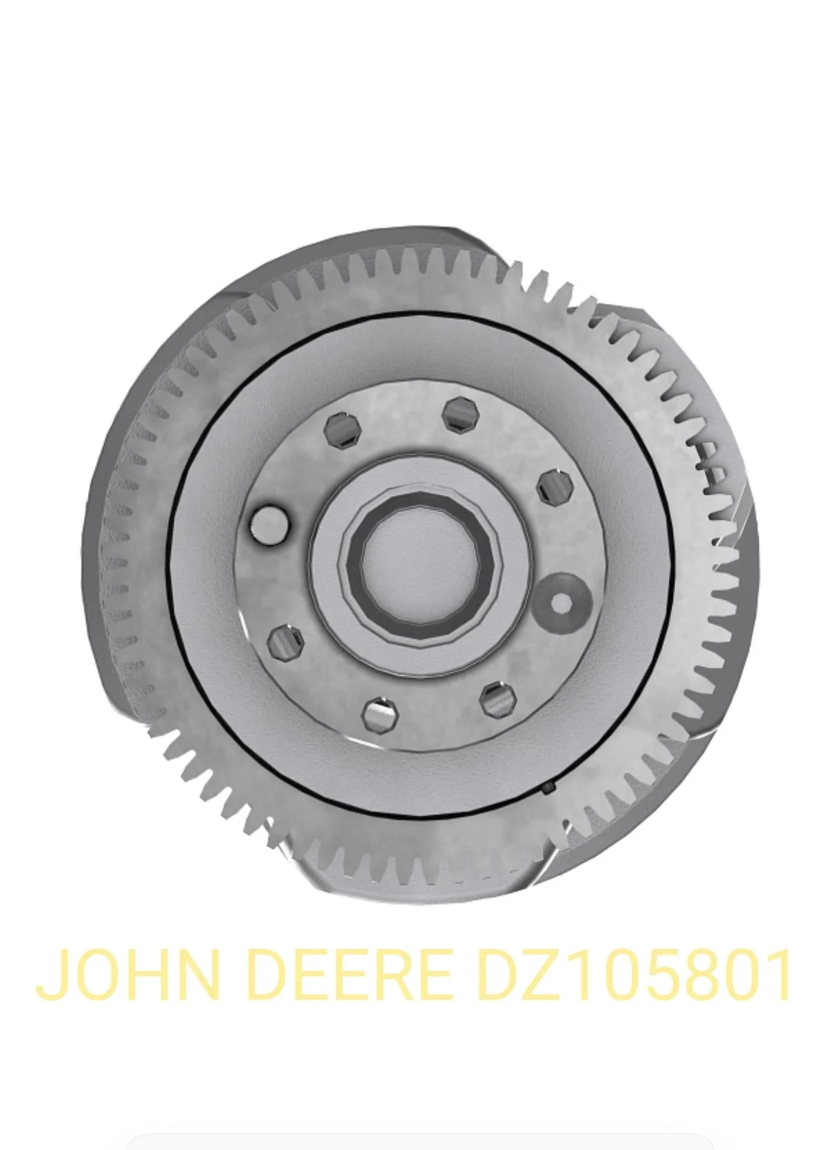 Коленчатый вал JOHN DEERE DZ105801 (Оригинал) - изображение 1