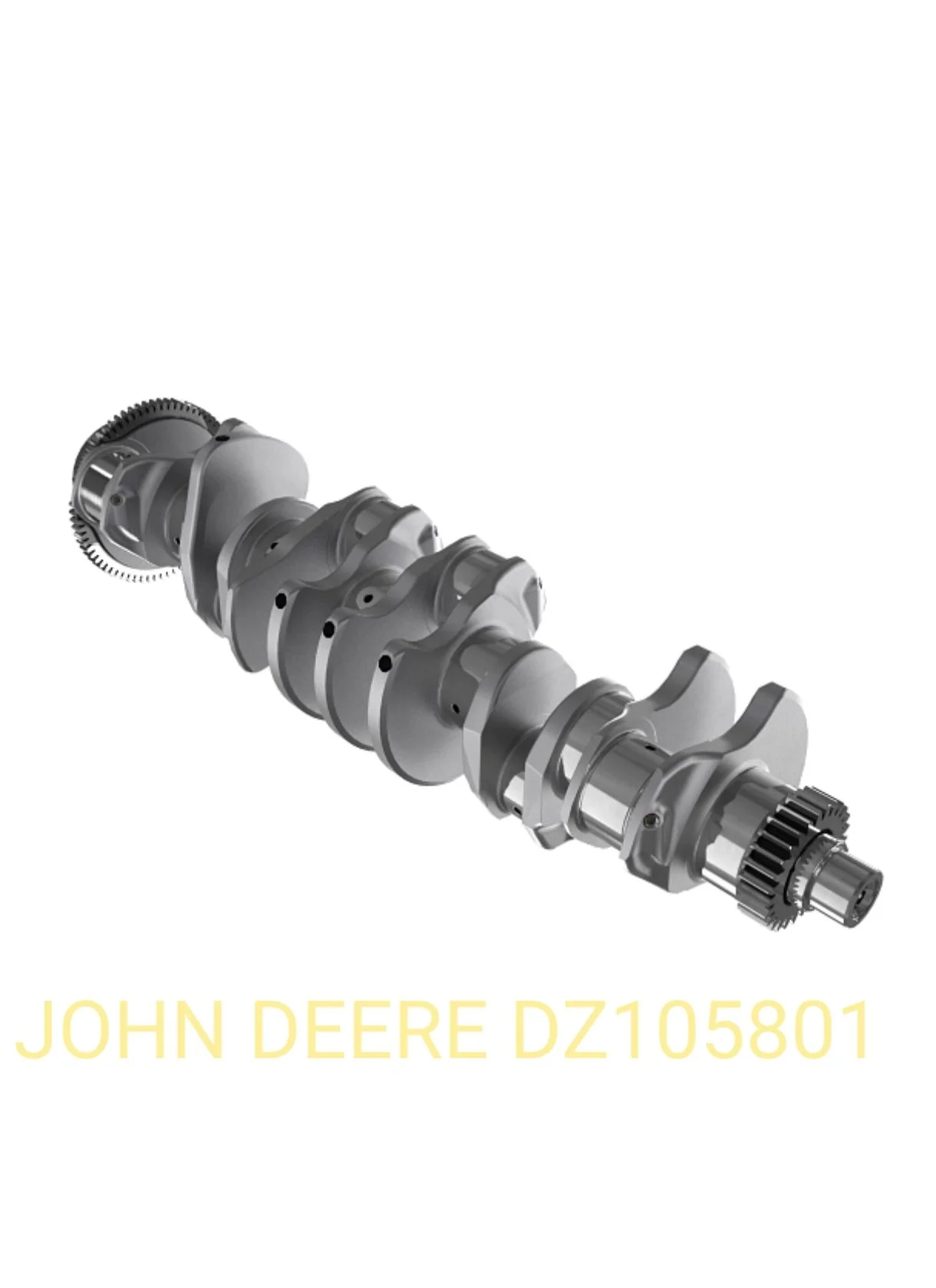 Коленчатый вал JOHN DEERE DZ105801 (Оригинал) - миниатюра 4
