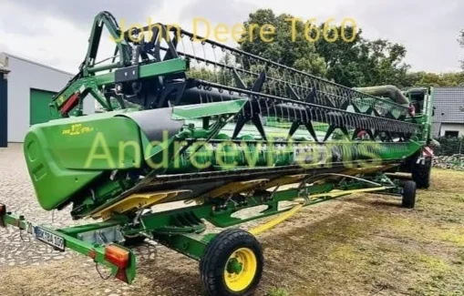 Продам зерноуборочный комбайн John Deere T660 - миниатюра 2