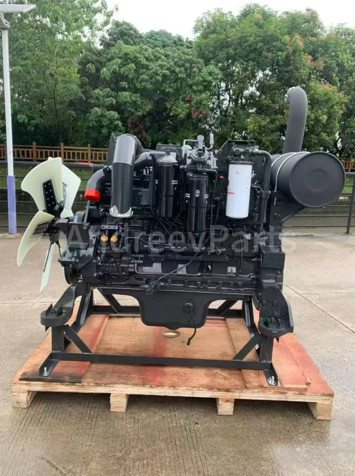 Двигатель Komatsu SAA6D125E-3 - изображение 1