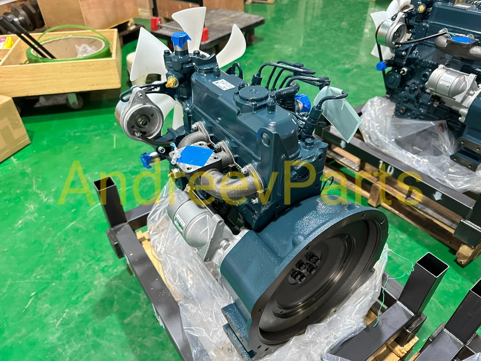 Двигатель дизельный Kubota D1105-E3B - миниатюра 7