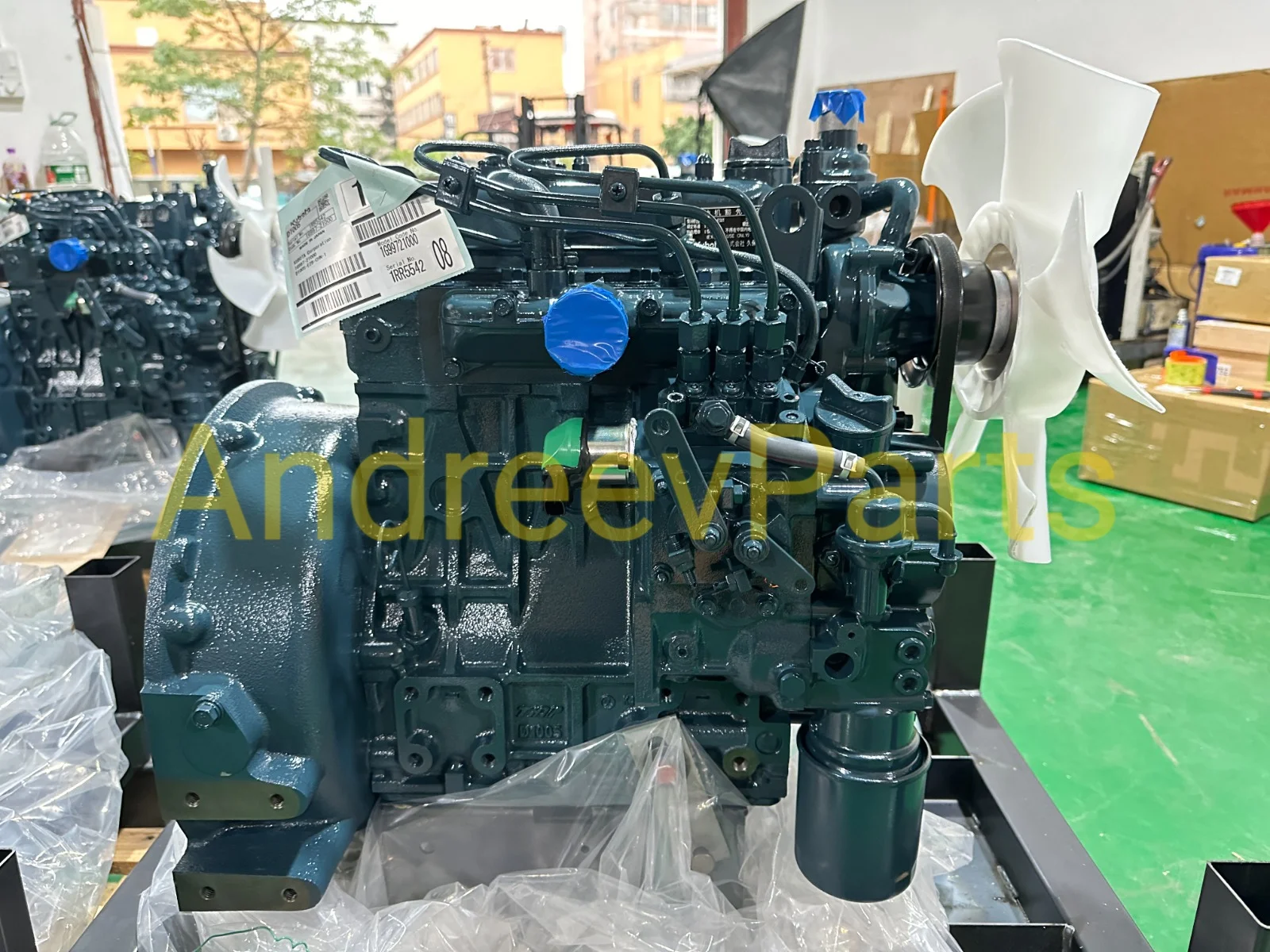 Двигатель дизельный Kubota D1105-E3B - миниатюра 8