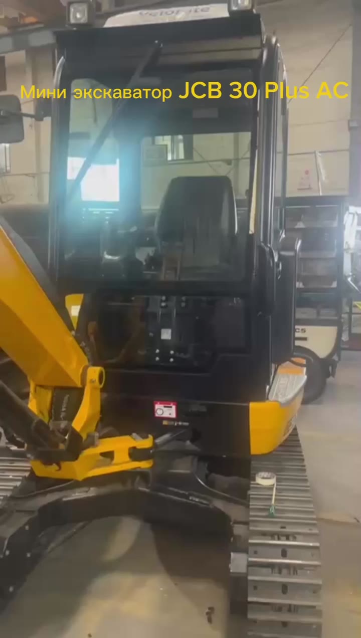 Мини экскаватор JCB 30 Plus AC новый, кондиционер - видео 5