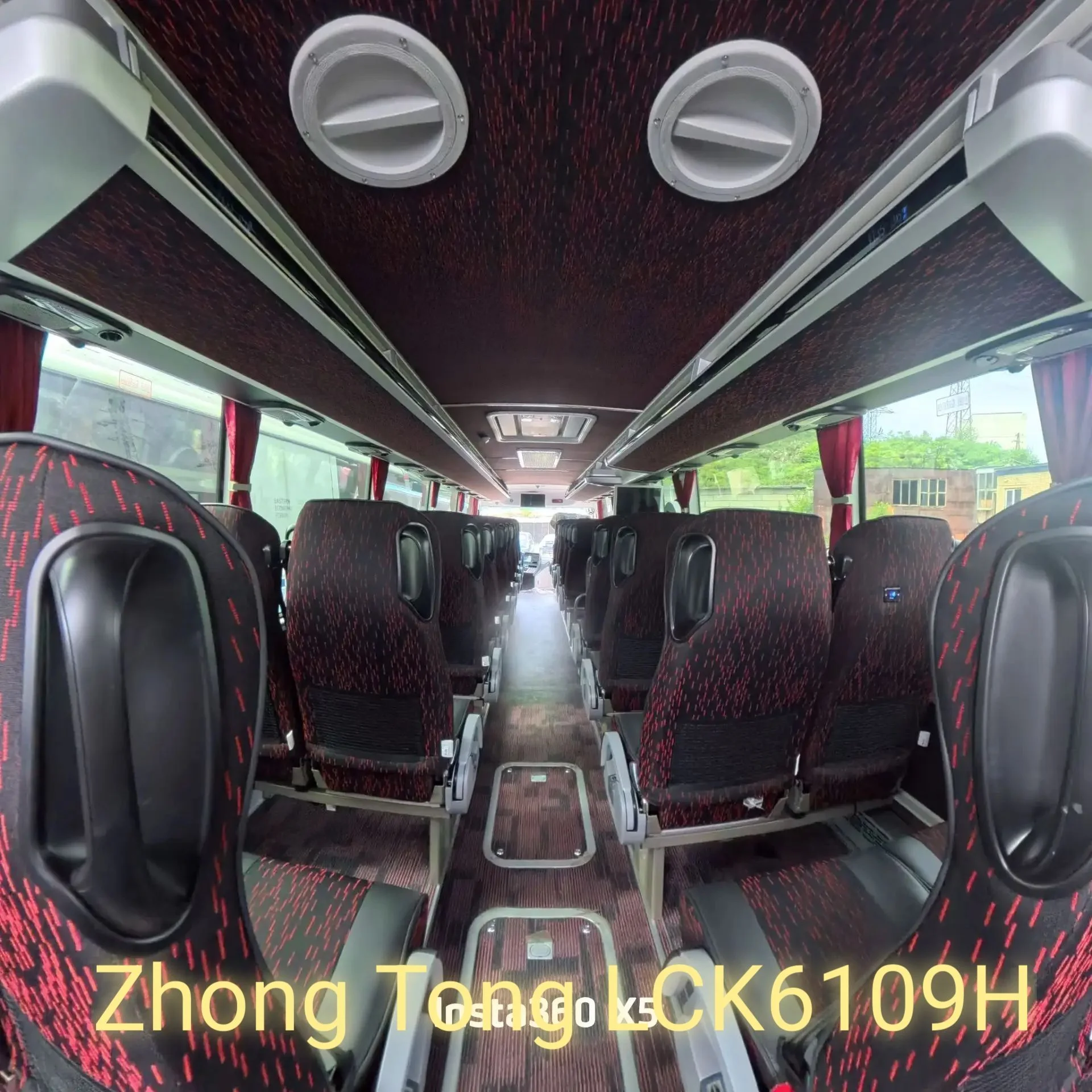 Туристический автобус ZHONG TONG 6109H - миниатюра 9