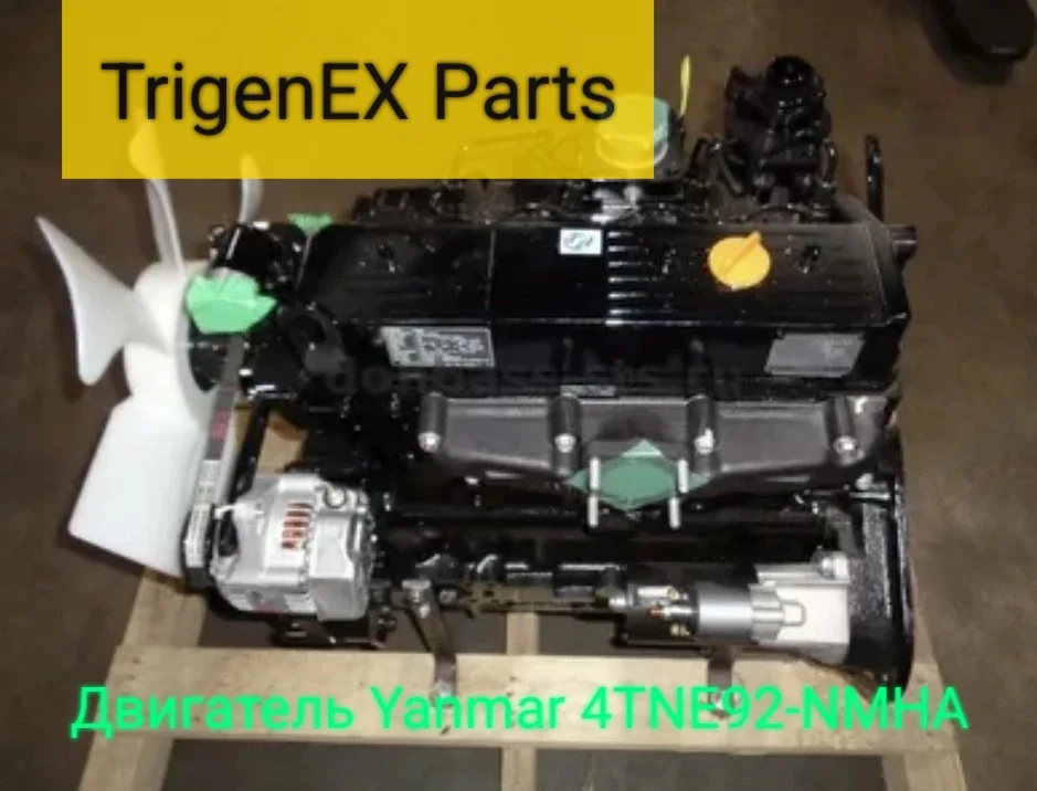 Двигатель Yanmar 4TNE92-NMHA (4 цил., дизель) - миниатюра 2
