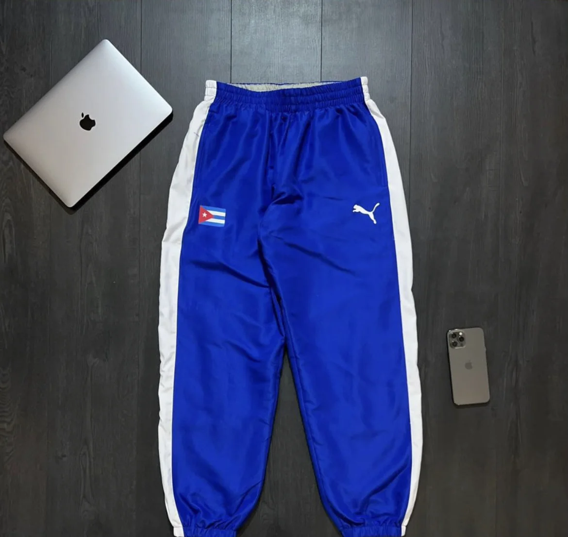 Спортивные Штаны Puma Cuba мужские 90-е 46-54 - миниатюра 2