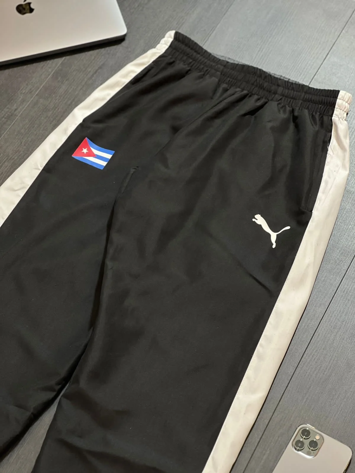 Спортивные Штаны Puma Cuba мужские 90-е 46-54 - миниатюра 4