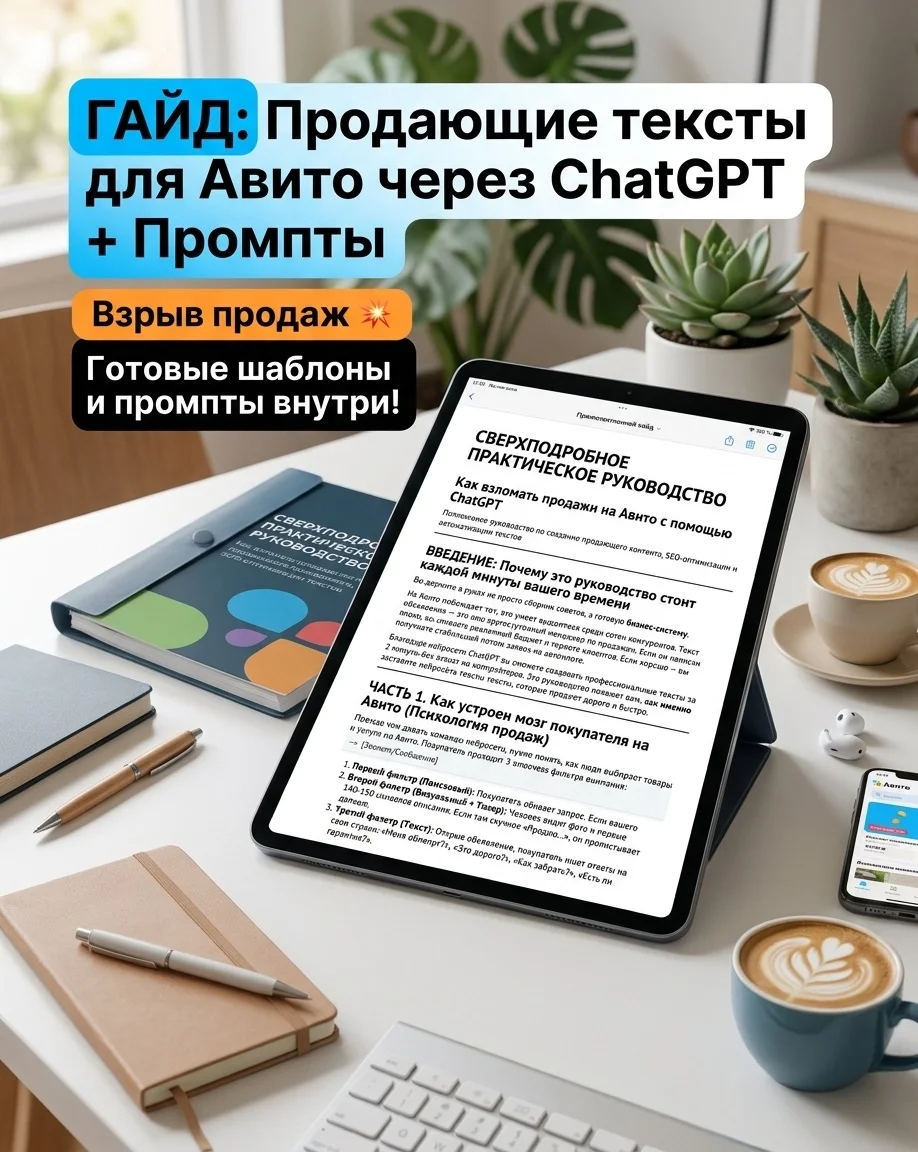Продающие тексты объявлений через chatgpt - изображение 1