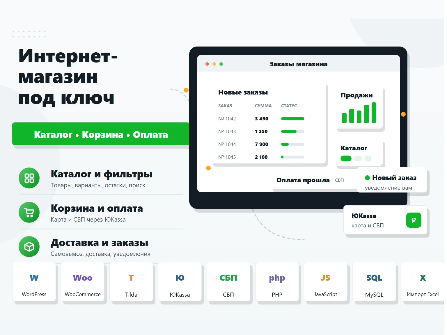 Интернет-магазин под ключ с онлайн-оплатой - изображение 1