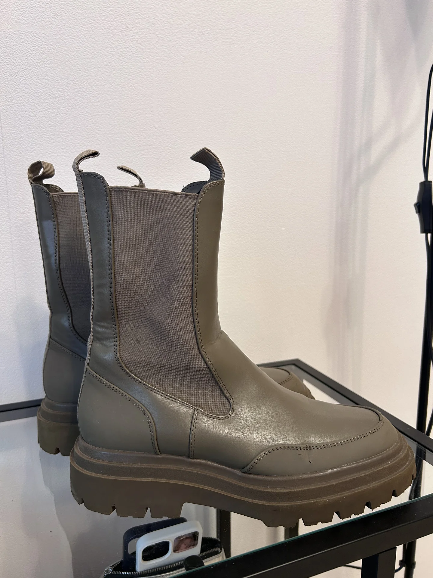 ботинки челси Zara 39 - миниатюра 2