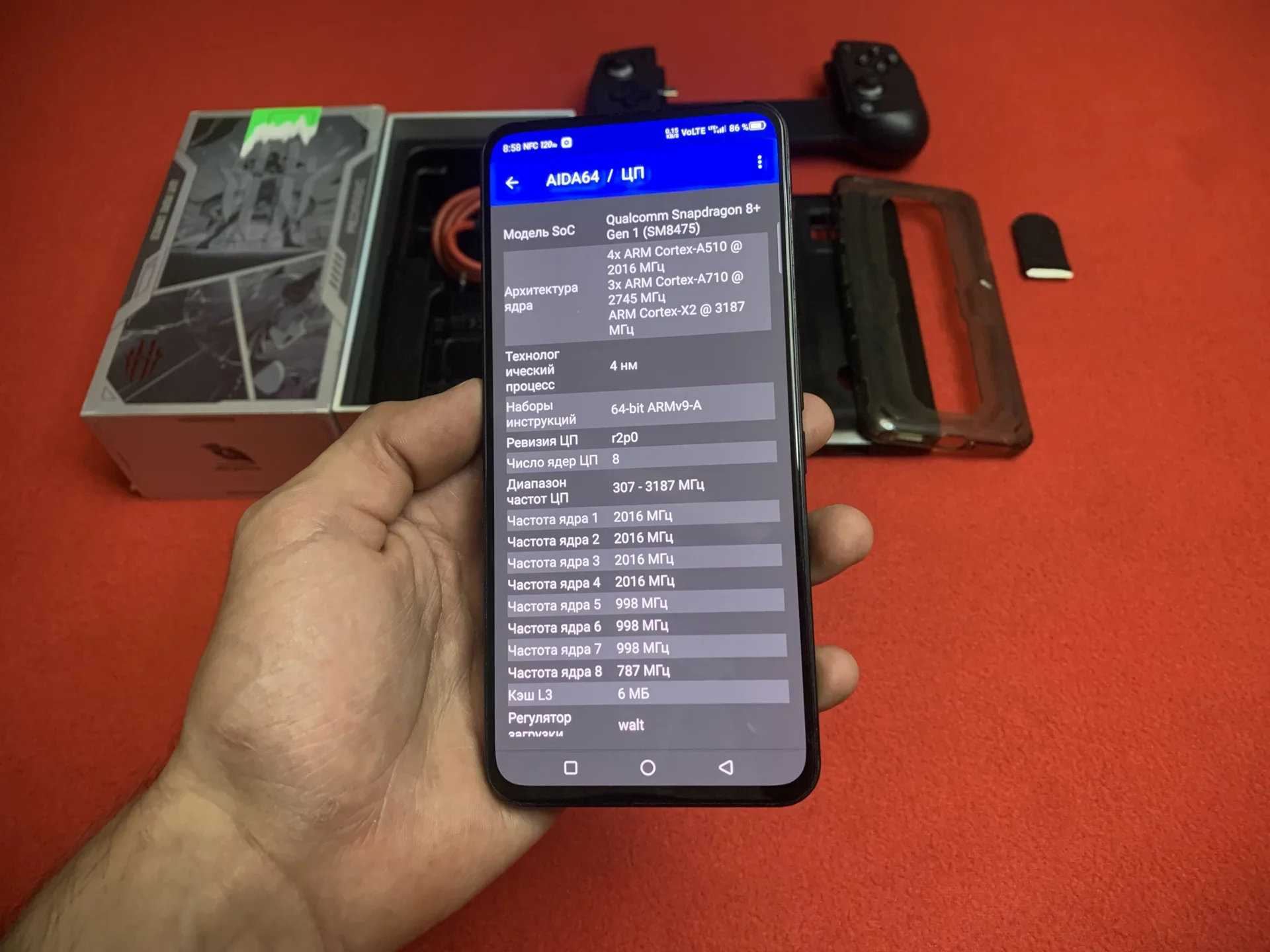 Nubia Red Magic 7s pro 12/256gb - миниатюра 5