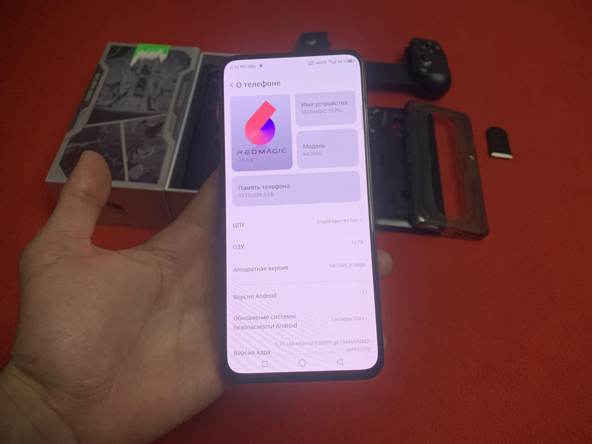 Nubia Red Magic 7s pro 12/256gb - миниатюра 6