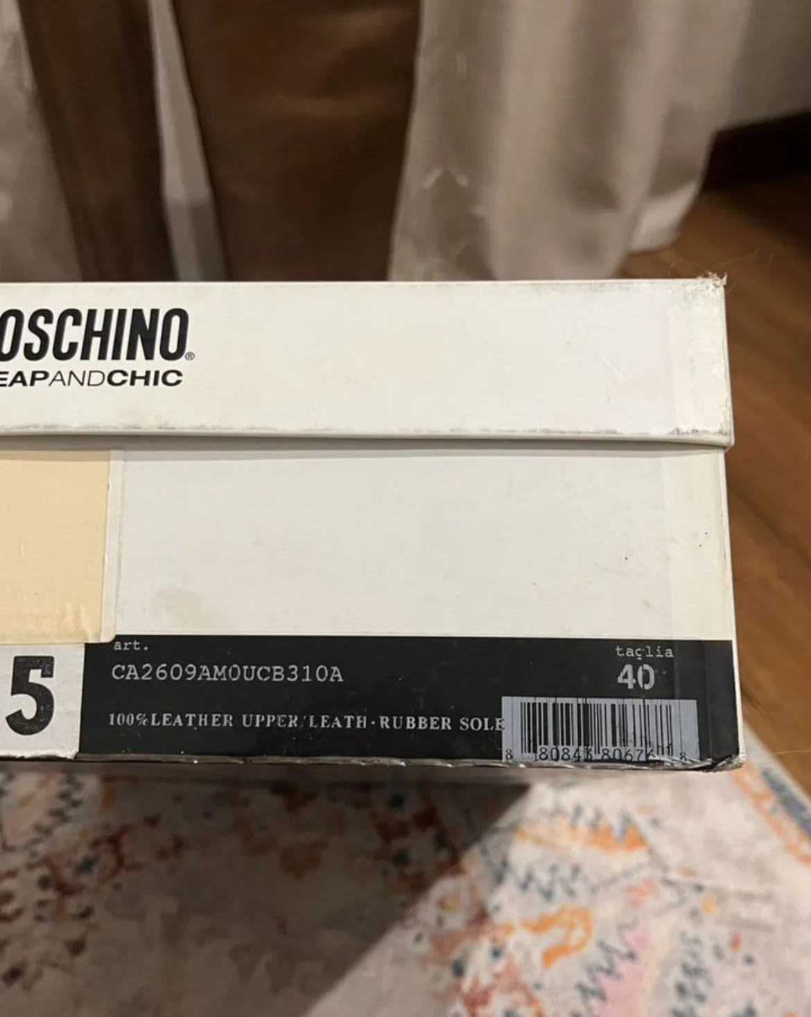 Сапоги Moschino - миниатюра 2